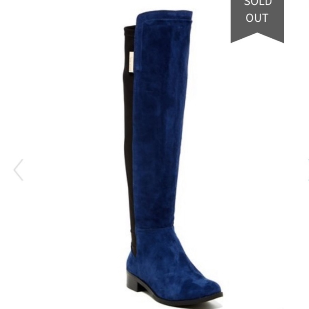 Vince Camuto Blue Suede boots